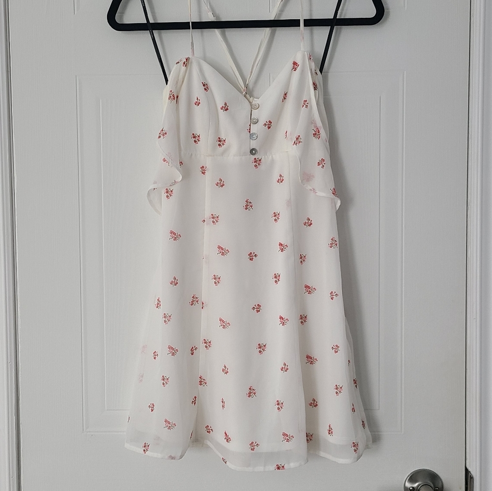 Floral mini dress - Picture 1 of 2